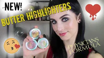 NEW! PHYSICIANS FORMULA BUTTER HIGHLIGHTERS: REVIEW & DEMO