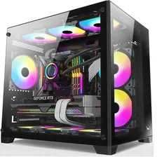 Корпус Formula Crystal Z5 TG черный без БП mATX