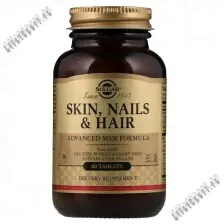 Solgar Skin. Nails &amp; Hair. Advanced MSM Formula 60 t