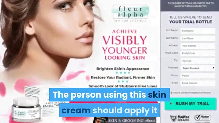 Fleur Alpha Cream - Anti Aging Formula
